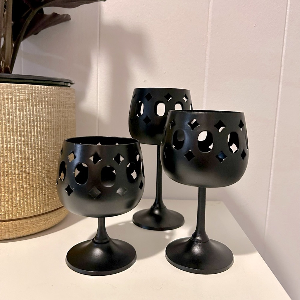 3-piece Metal Decorative Pieces